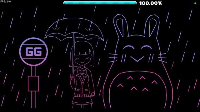 [FIRST GERMAN VICTOR] Neon Skyline by Recillia 100% | GD 2.2 смотреть онлайн