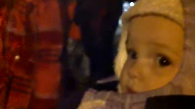 Laney Grace Super Excited At Her First Santa Claus Parade! смотреть онлайн