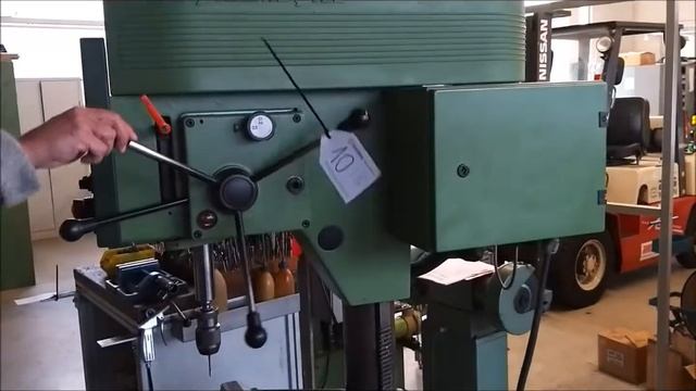 ALZMETALL AX 3/SV Box Column Drill смотреть онлайн