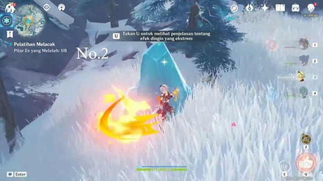 Lokasi semua Es,event albedo tahap 1-4. (bonus chest bagi yang belum tau lokasinya). смотреть онлайн