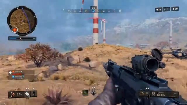 COD: BLACK OPS 4 Затмение. Шестой Топ 1 в парном.