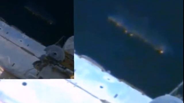 Enormous UFO ISS May 13, 2014 Огромное НЛО МКС 13 мая 2014 года смотреть онлайн