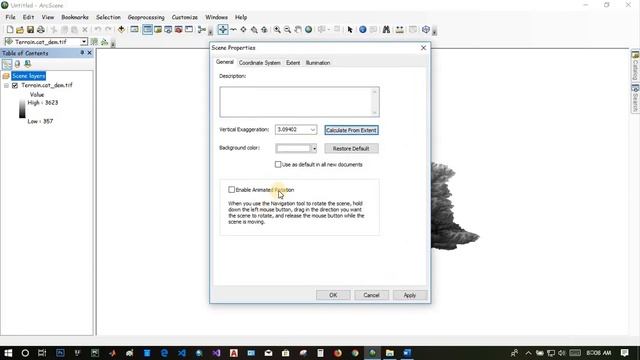 [ArcScene #1] 3D TERRAIN MODEL IN ArcScene Tutorial смотреть онлайн