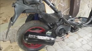 Ремонт Скутера -глушитель.