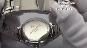 Мужские наручные швейцарские часы Atlantic 63356.41.61