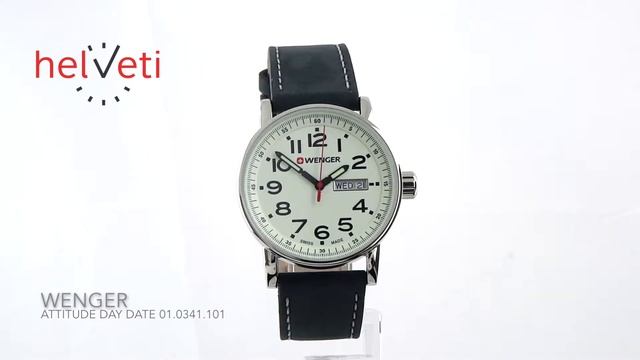 Wenger Attitude Day Date 01.0341.101 смотреть онлайн