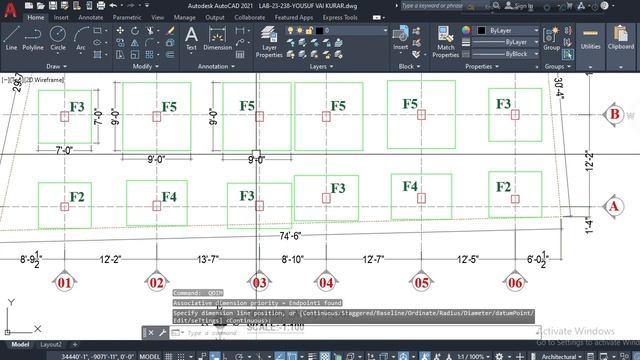 Autocad Quick Dimension (QDIM) Tools....@autocad смотреть онлайн