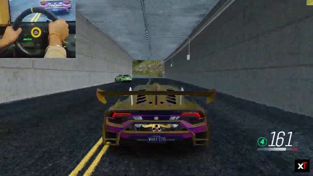 1000HP Twin Turbo Lamborghini Huracan - Assetto Corsa | Steering Wheel Gameplay смотреть онлайн