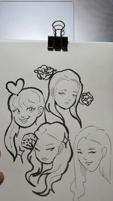 BLACK PINK ❤️ just drawing(doodle) | easy drawing смотреть онлайн