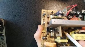 Необычный блок питания ATX с трансформатором на дежурке и его переделка channel well cwt-235ATX