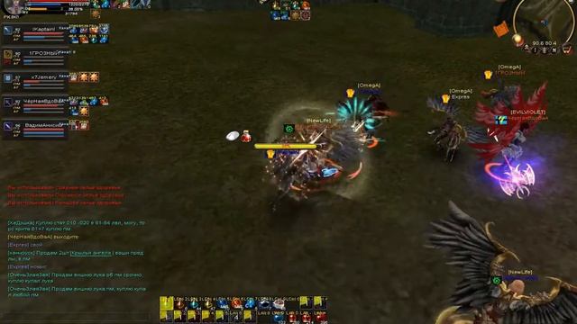 Karos IKaptainI Вар (OmegA + EVILVEOLET vs NewLife + xDEVILS0Nx) смотреть онлайн