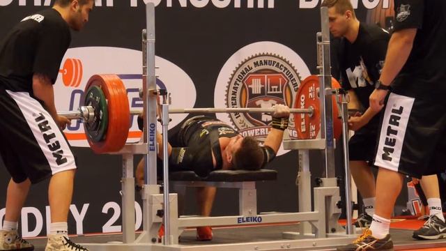 Christian Baschnegger (AUT) 2.att.: 250 kg 2014 IPF World Benchpress Championships смотреть онлайн