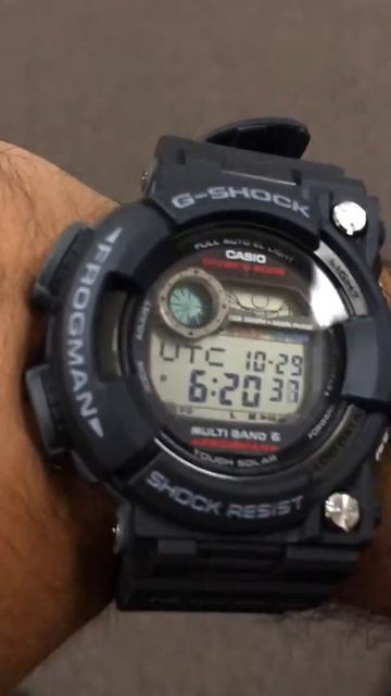 Casio gshock frogman black смотреть онлайн