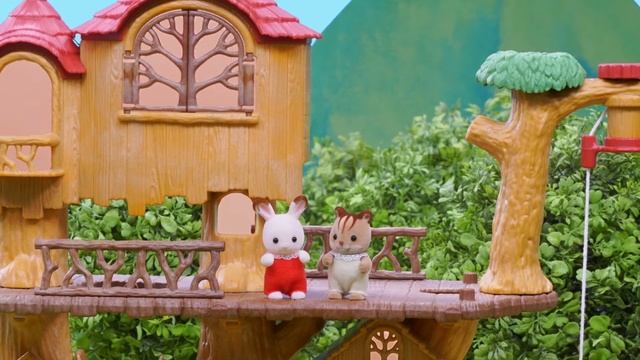 Sylvanian Families | Mini Storie | Che divertimento la casa sull'albero! смотреть онлайн