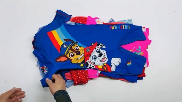 Мешок № 6530. Детские купальники, Экстра. Австрия. Арт 32241. Вес 7,1 кг. Кол-во 96 шт.