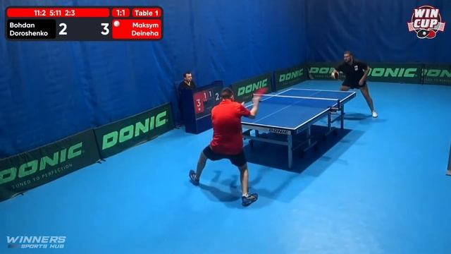 10:00 Bohdan Doroshenko - Maksym Deineha West 1 WIN CUP 07.07.2022 | TABLE TENNIS WINCUP смотреть онлайн
