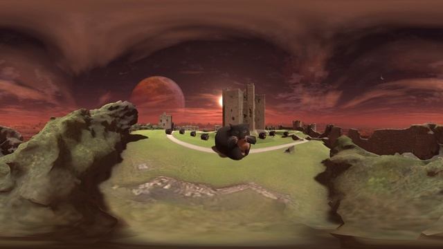 Maxwell The Cat at castle but its 360 degree video смотреть онлайн