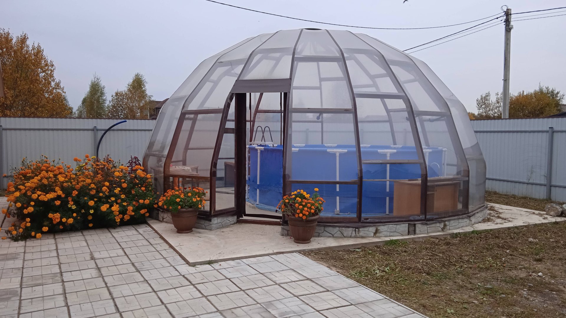 Купол над бассейном смотреть онлайн