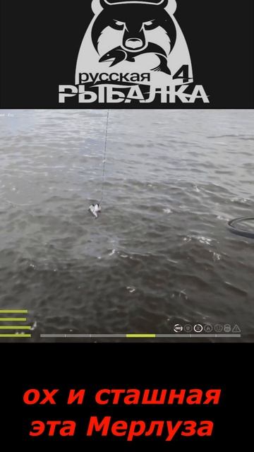 #shorts #🎮ох и страшная это мерлуза 🎮# Russian Fishing 4 # смотреть онлайн