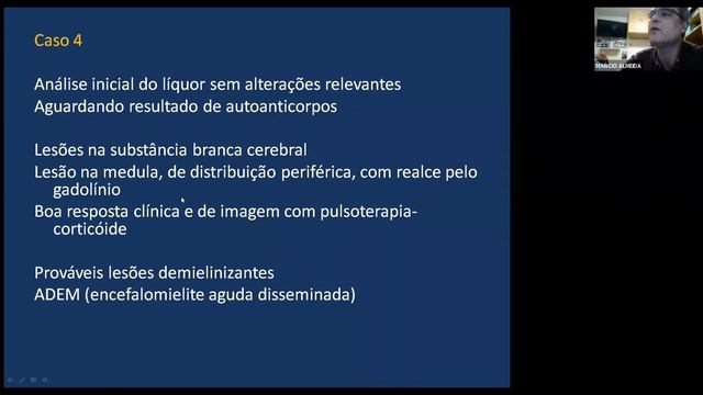 ASPECTOS DE NEUROIMAGEM RELACIONADOS COM COVID19 | AULA | DR MARCIO ALMEIDA E DR MARCO ANTONIO LIMA смотреть онлайн