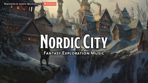 Nordic City D&D TTRPG Music 1 Hour by Bardify