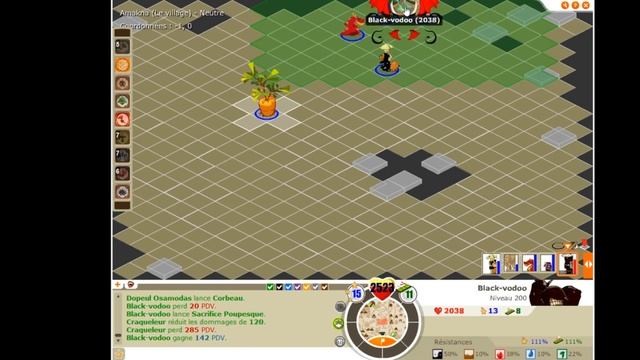 [DOFUS RETRO PVP] Maybee OSA 200 vs Sadida 200 + Cra 200 смотреть онлайн