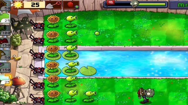 Plants vs zombies | На земле и на воде #4# | Relli смотреть онлайн