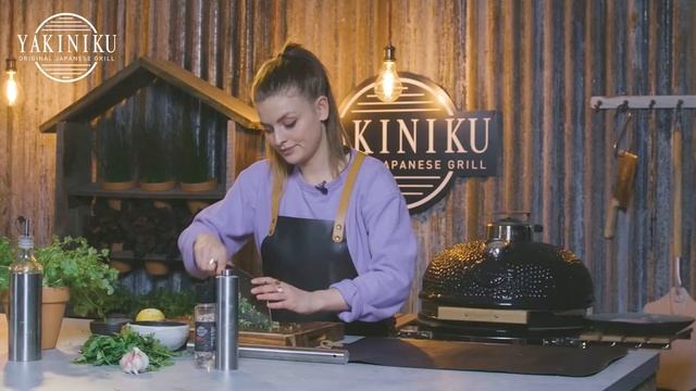 YAKINIKU® | Kamado BBQ grill recept | Grilled squid with lemon salsa смотреть онлайн