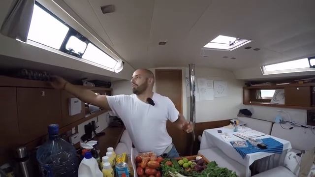 Стоимость жизни на яхте  Один день на лодке в Кении  Покупка продуктов, затраты