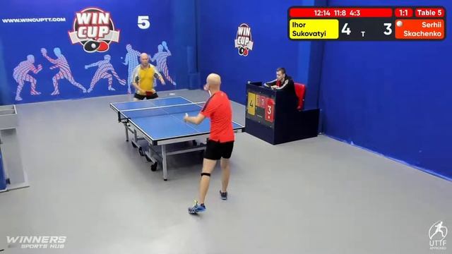 23:30 Ihor Sukovatyi 2-3 Serhii Skachenko South 6 WIN CUP 07.10.2022 WINCUP | TABLE TENNIS смотреть онлайн