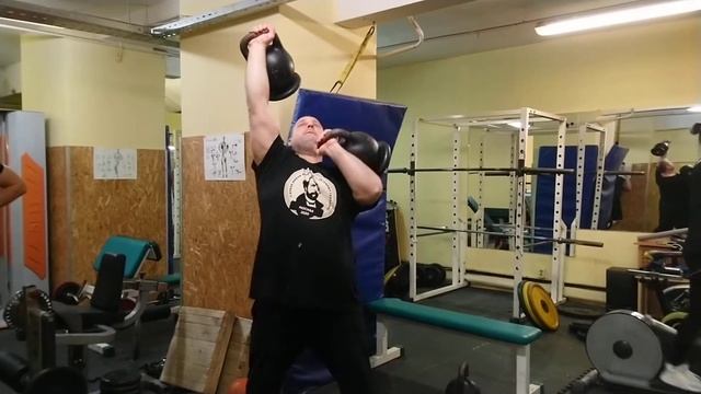 ДОНОШЕНИЕ - 104 КГ. ГИРИ ПО 52 КГ. СИЛОВОЕ ГИРЕВОЕ ДЕВЯТИБОРЬЕ. THA - 104 KG. 52 KG KETTLEBELLS. смотреть онлайн
