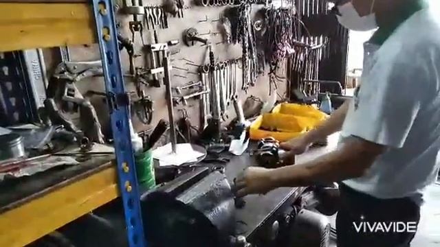 REPAIR ENGINE  MERCURY 15HP