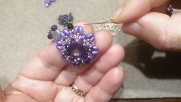 Tutorial :orecchini Passion con ginko e superduo