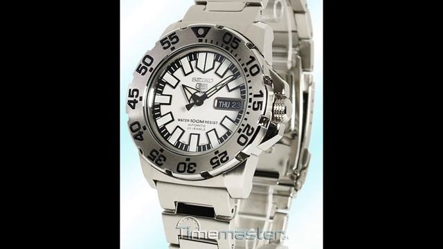 SNZF45K1 Seiko Sports Baby Monster White Face смотреть онлайн