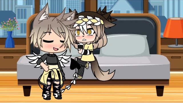 •Наша жизнь+челлендж 24 часа в одной комнате с парнем•Gacha Life• смотреть онлайн