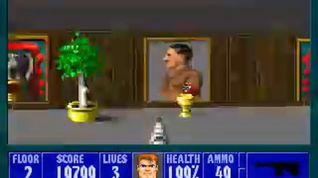 Another Wolfenstein 3D Gameplay Clip