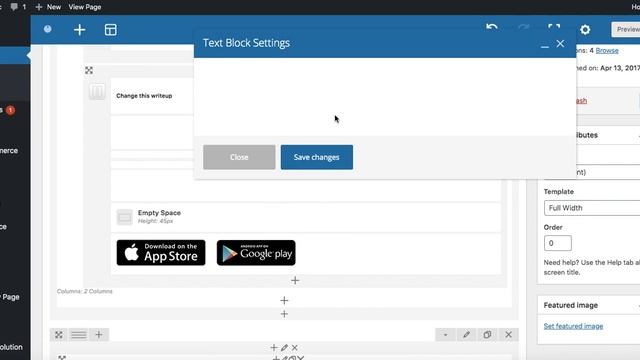 Slider, Homepage, Widgets And Menus