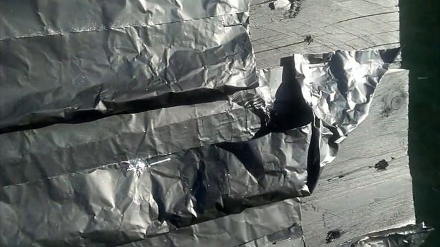 How to make a Solar water heater quickly and cheaply from aluminum foil смотреть онлайн