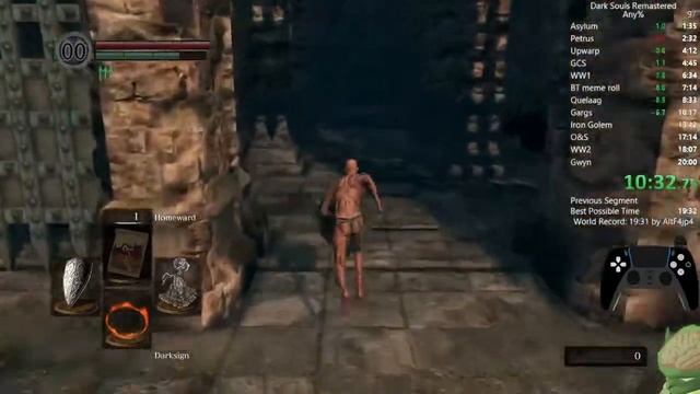 19:51 - Dark Souls: Remastered Any% смотреть онлайн