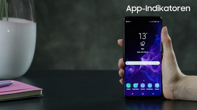 Galaxy S9 How-To: Benachrichtigungseinstellungen und App-Indikatoren смотреть онлайн