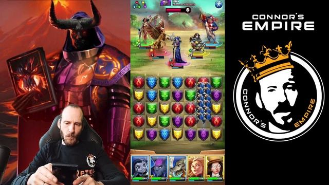 Empires & Puzzles - Kriegsangriffe - "The Foreign Warriors" vs. "Teimosos da Aurora" смотреть онлайн