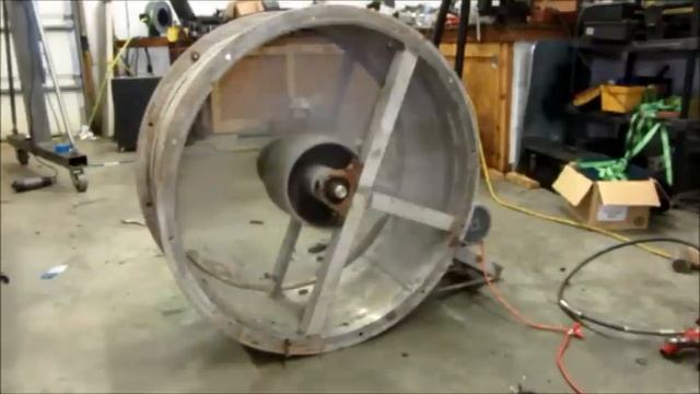Three-blade aluminum fan - Scary powerful!!! смотреть онлайн