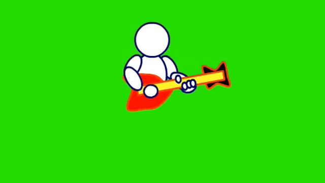 guitar man animation test смотреть онлайн