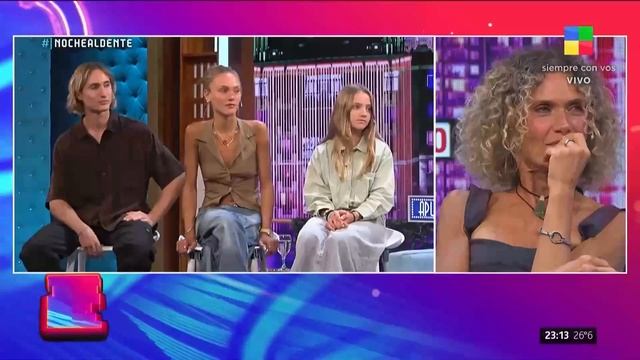 MARU BOTANA junto a sus hijos en "Noche al Dente" смотреть онлайн