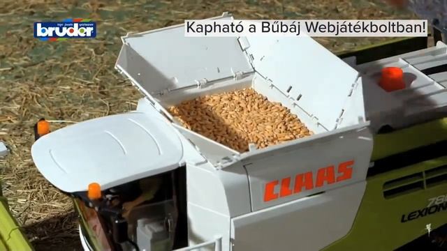 Bruder 02119 Claas Lexion 780 Terra Trac kombájn | Bűbáj Webjátékbolt смотреть онлайн