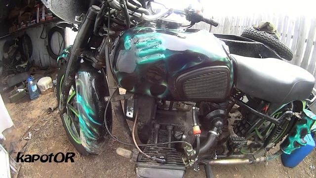 Бензобак на Днепр Урал