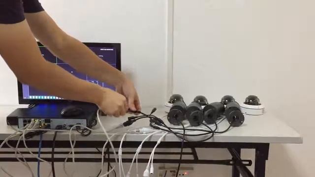 Gadinan 8CH 4MP POE Security Camera System Kit. Gadinan 8CH 4MP комплект видеонаблюдения