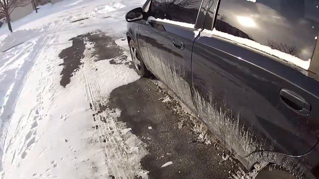 Chicago 1/5/14 1/6/14 Freezing!!! -45 wind chill vs Aveo5 смотреть онлайн