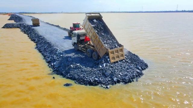 Строительство, дорога на озере другой обзор смотреть онлайн