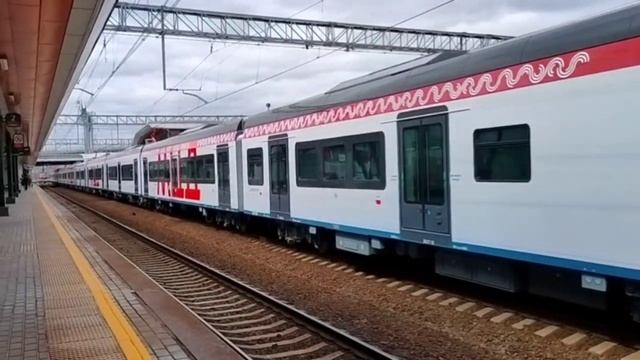 Иволга 4.0 прибывает на станцию Нижегородская для презентации смотреть онлайн